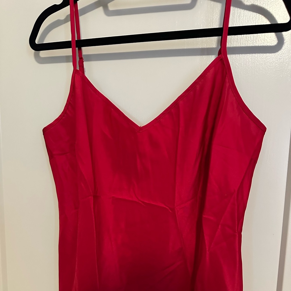 *Red Spaghetti Strap Cami